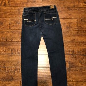 American Eagle super skinny jeans, size: 12